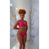 Biquíni Fox Tendência Moda Verão 2026 - Rosa Pink